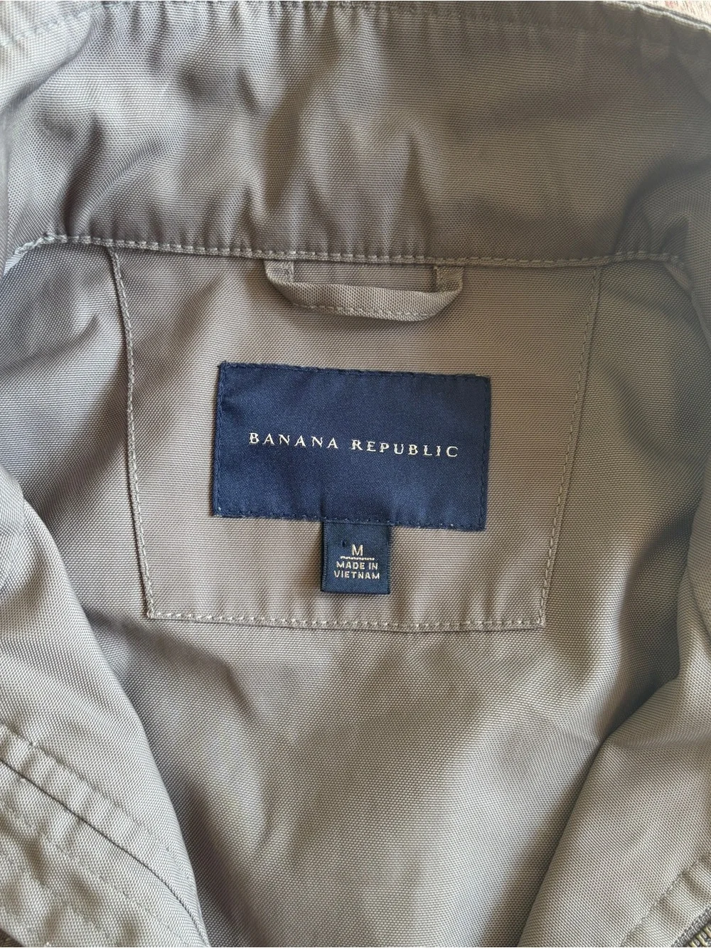 Banana Republic Men's Olive-Taupe Military Field Jacket excellent! Medium